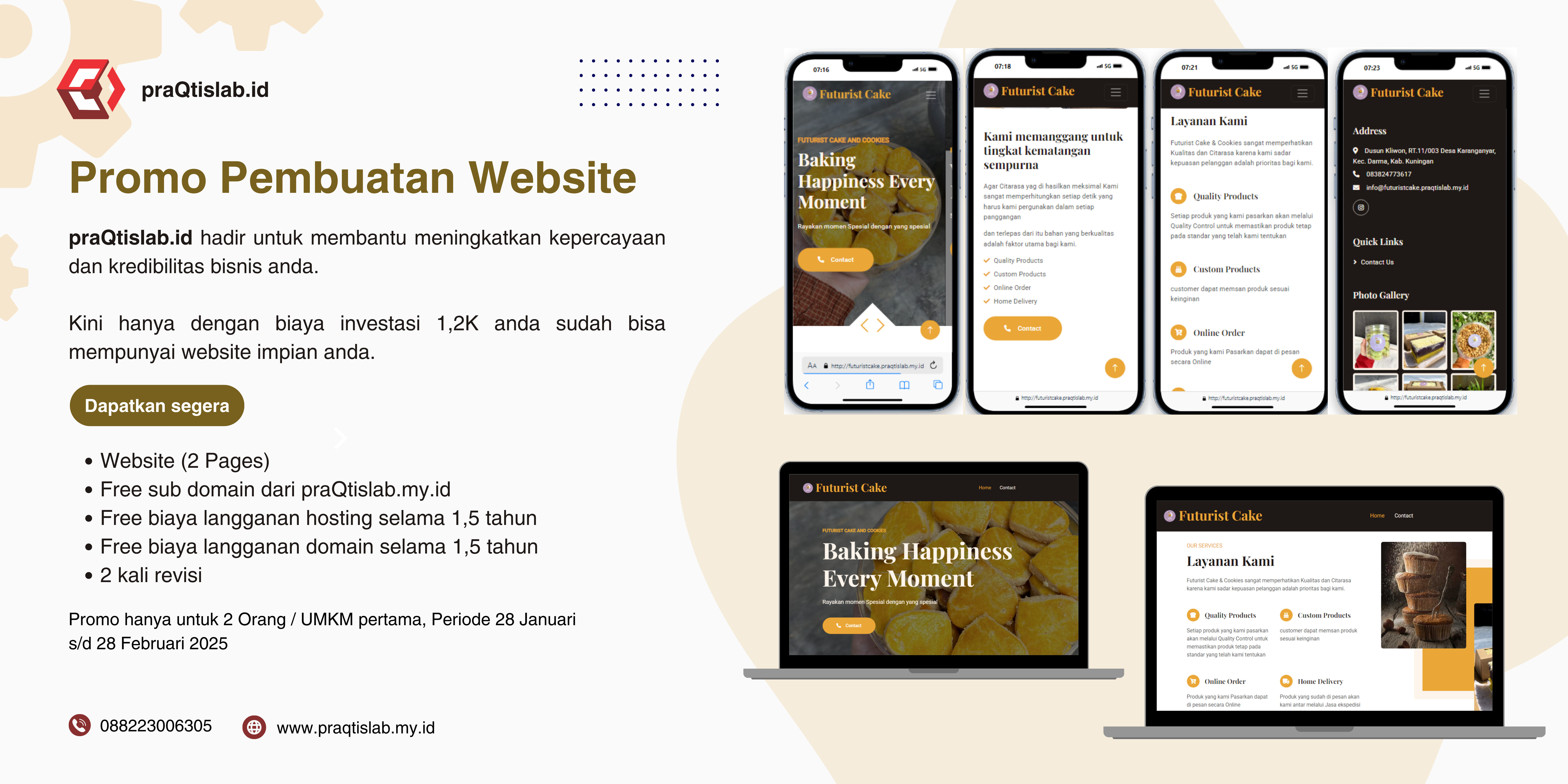 Promo Jasa Pembuatan Website