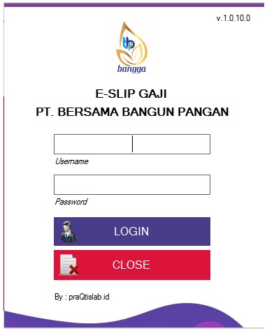 Payroll E-Slip Gaji