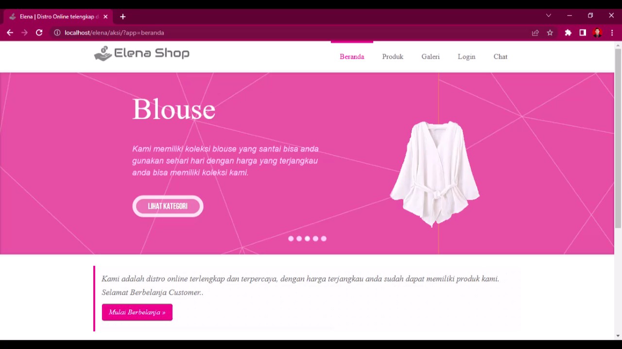 Web E-commerce & CMS